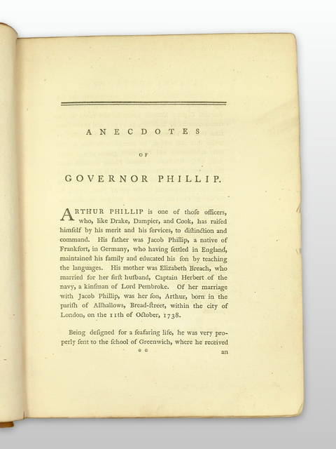 The Voyage of Governor Philip to Botany Bay (First Trade Edition)