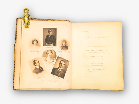 The Stage in the Year 1900: A Souvenir (De Luxe Edition, Limited and Numbered)