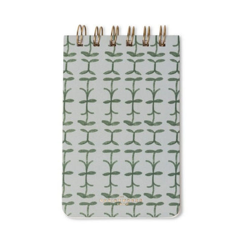 Green Vine Jotter - Twin Wire Notepad
