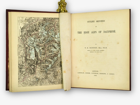 Outline Sketches in the High Alps of Dauphiné (First Edition)