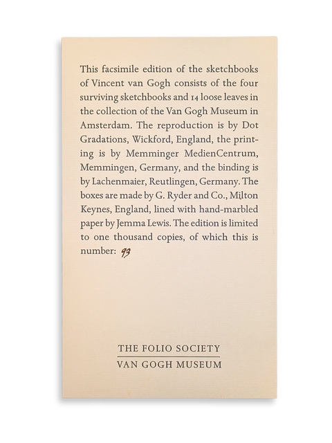 The Sketchbooks (Folio Society Limited Edition)