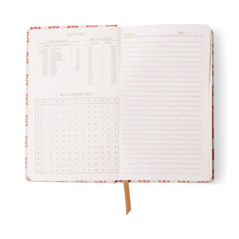 Orange Check Journal - Medium