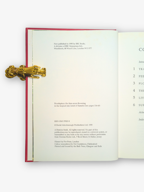 The Private Life of Plants (Inscribed by Author)