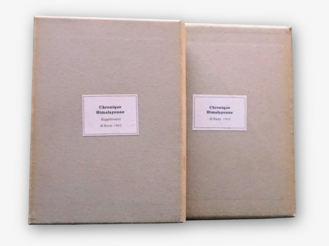 Chronique Himalayenne. L'age D'or 1940-1955 & Supplementary Volume (First Edition)