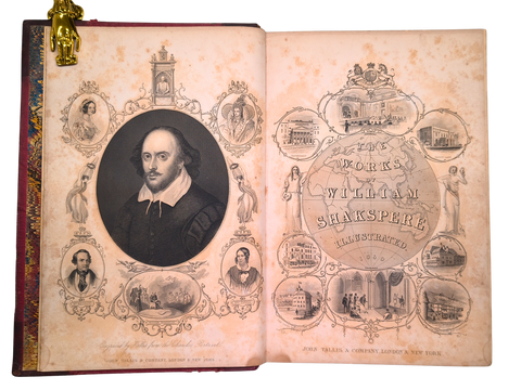 The Complete Works of Shakspere: Revised from the Original Editions, with Historical and Analytical Introductions to each Play, also Notes Explanatory and Critical, and a Life of the Poet (Fine Bound Edition)