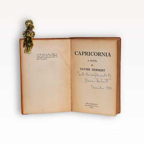 Capricornia (First edition, Signed)