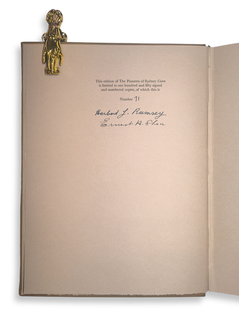 The Pioneers of Sydney Cove (First Limited Edition, Signed)