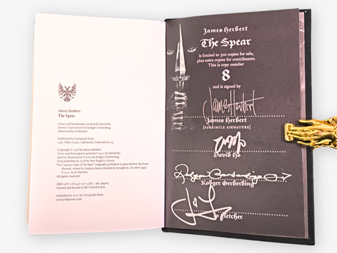 The Spear, The Jonah, & The Survivor (Centipede Press Editions)