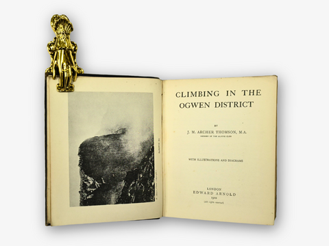 Climbing in the Ogwen District (First Edition, Signed by Raymond Greene)