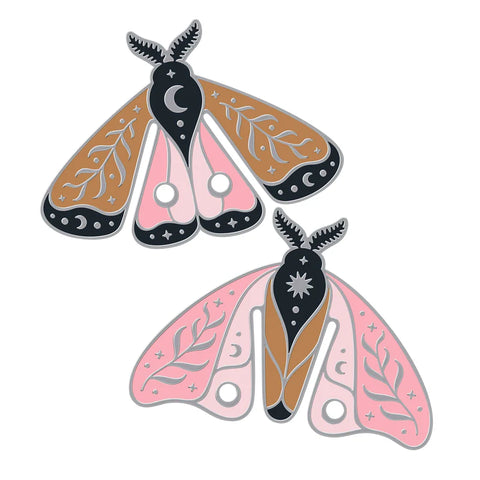 Moth Marks Bookmarks - Set of 2