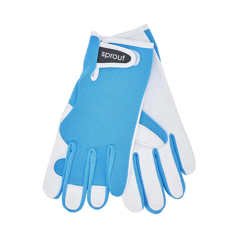 Sprout Goatskin Gloves - Sky