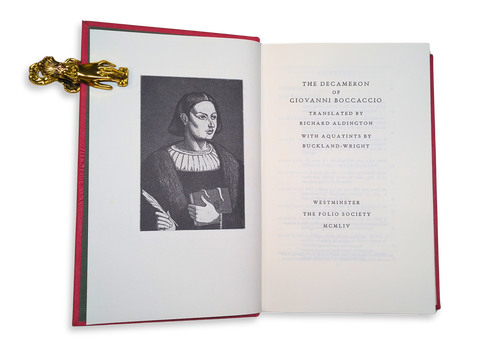 The Decameron of Giovanni Boccaccio (Folio Society Limited Edition)