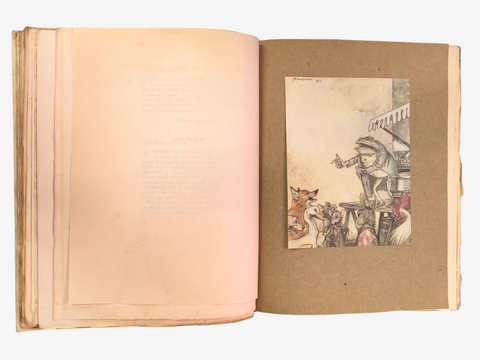 Aesop's Fables (Deluxe Illustrated Edition, Limited & Signed by Arthur Rackham)