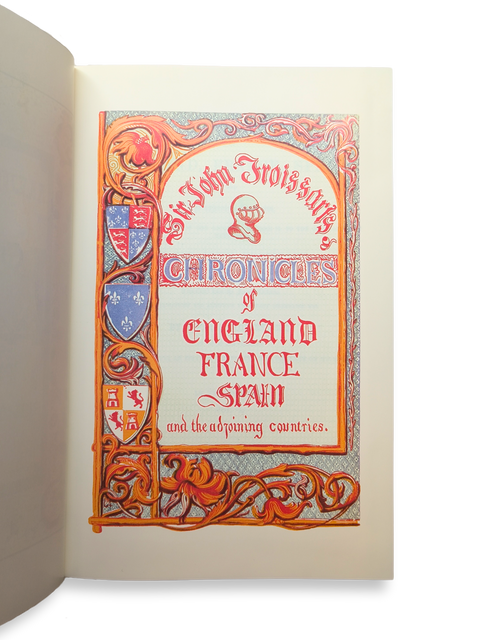 Froissart's Chronicles (Easton Press Deluxe Limited Edition)