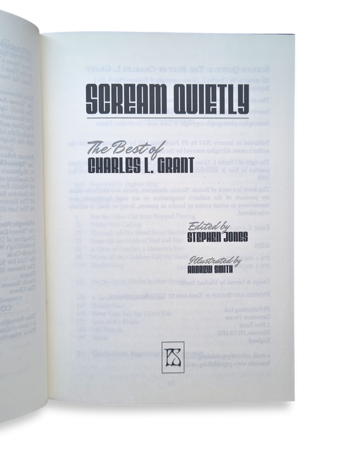 Scream Quietly: The Best of Charles L. Grant (Signed Limited Edition)