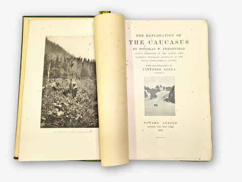 The Exploration of the Caucasus, 2 volumes (First Edition)