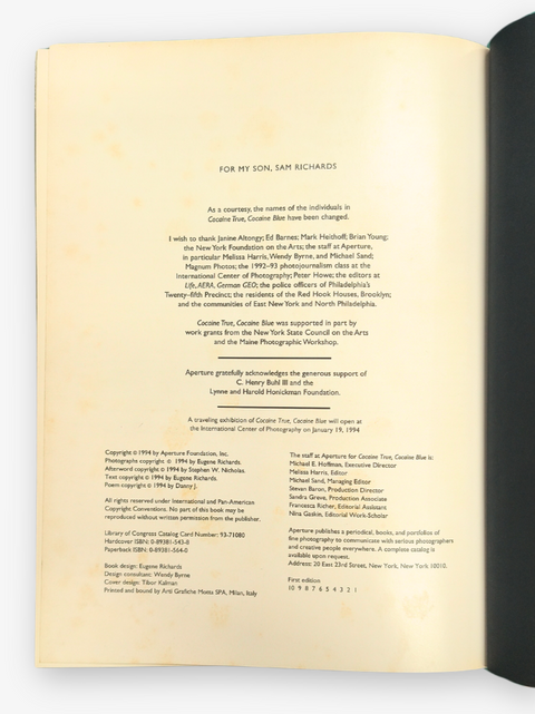 Cocaine True, Cocaine Blue (First Edition)