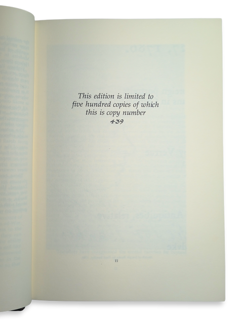 The Journal of Joseph Banks in the Endeavour, 1768–1771 (Limited Deluxe Edition)