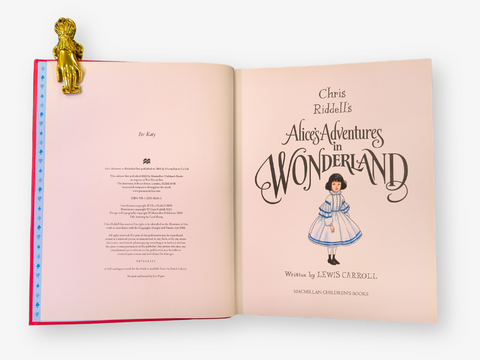 Alice's Adventures in Wonderland (Signed, First edition thus, illustrated by Chris Riddell)