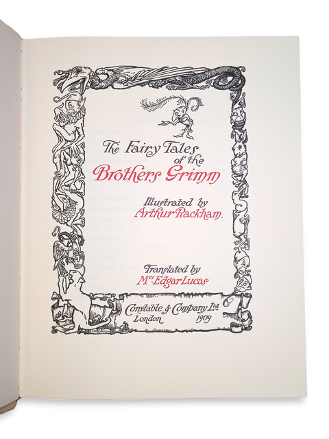 The Fairy Tales of the Brothers Grimm (Easton Press Deluxe Limited Edition)