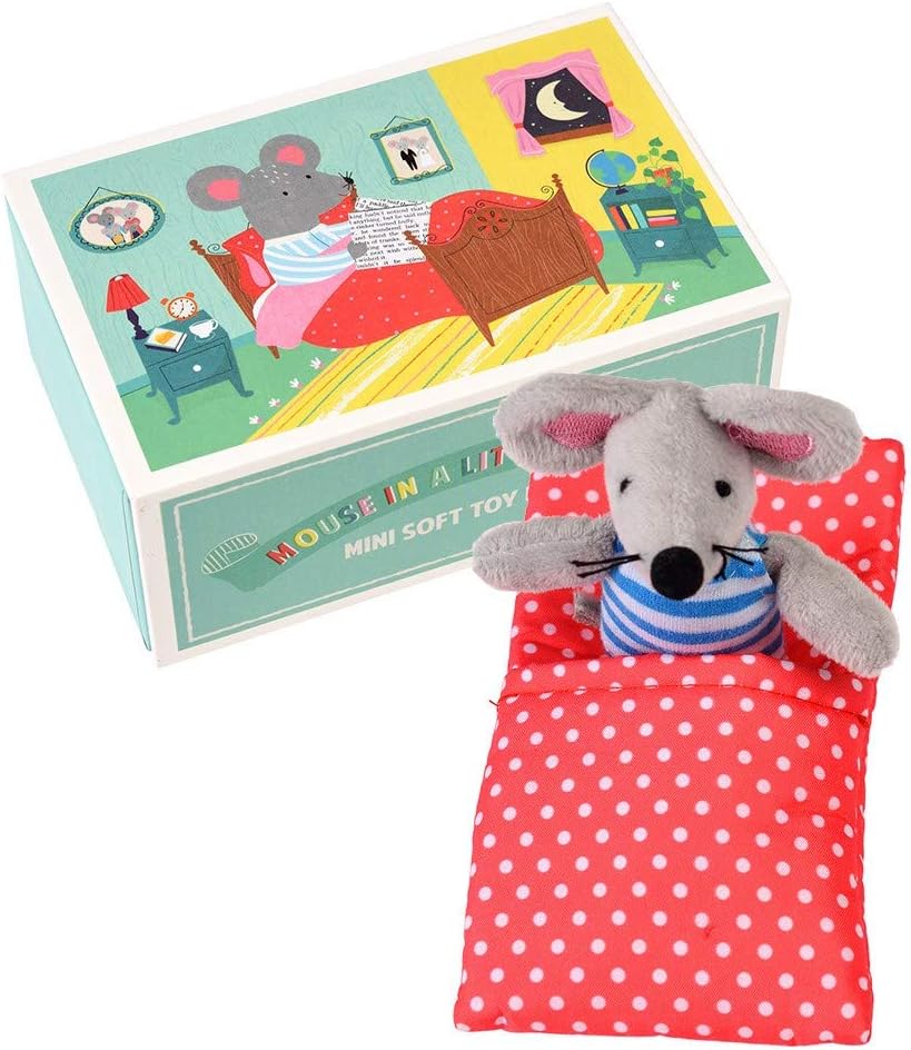 Mouse in Little House Soft Toy