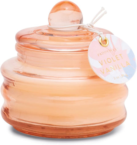 Violet & Vanilla Beam Candle 3 oz