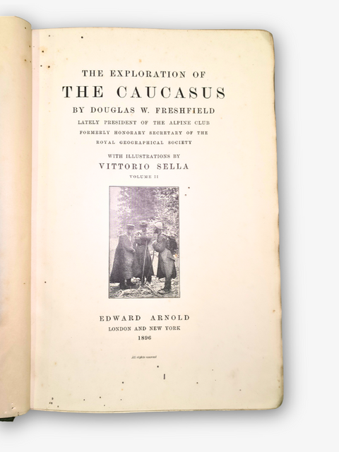 The Exploration of the Caucasus, 2 volumes (First Edition)