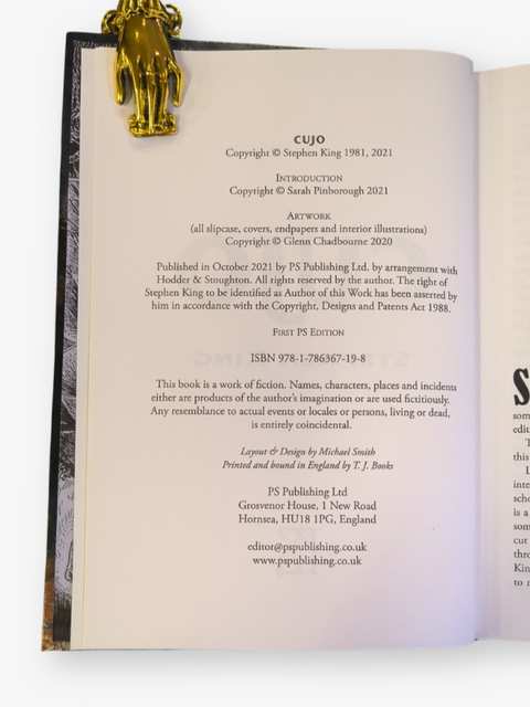 Cujo (PS Publishing Edition, Signed, Limited)