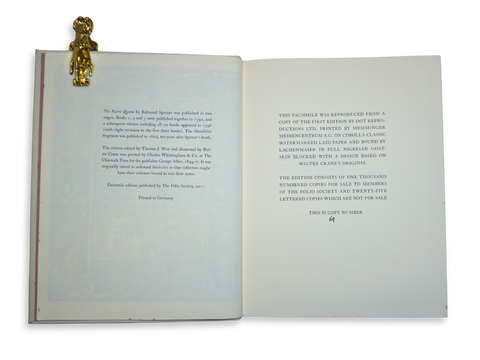 Spenser's Faerie Queene (Folio Society Limited Edition)