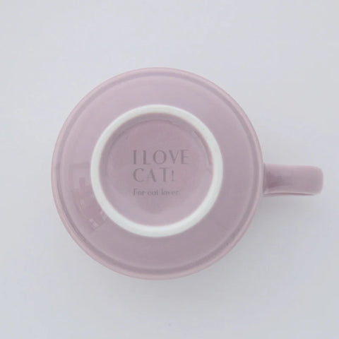 I LOVE CAT! Mug - Pink
