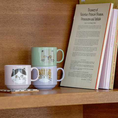 I LOVE CAT! Mug - Pink