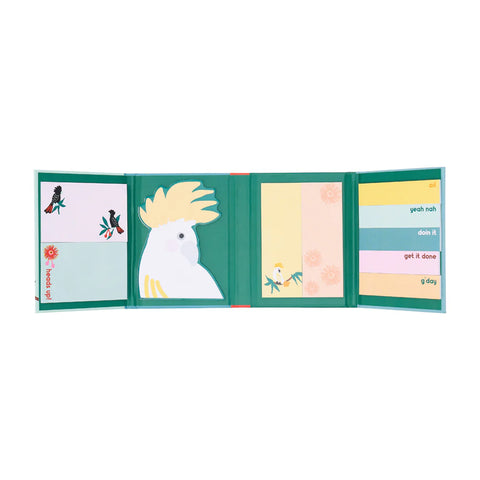 Cockatoo Sticky Note Set