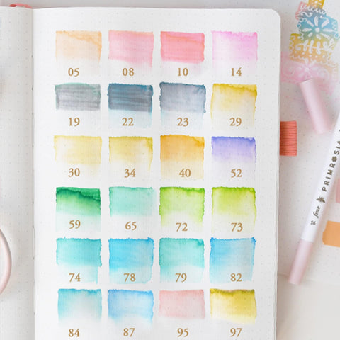 Pastel Dual Tip Watercolour Markers