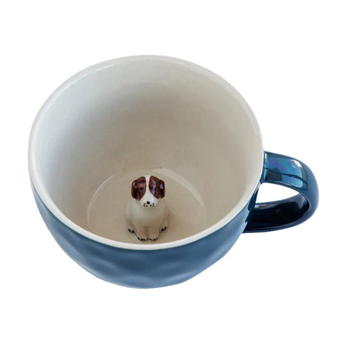 Dog Figurine Mug
