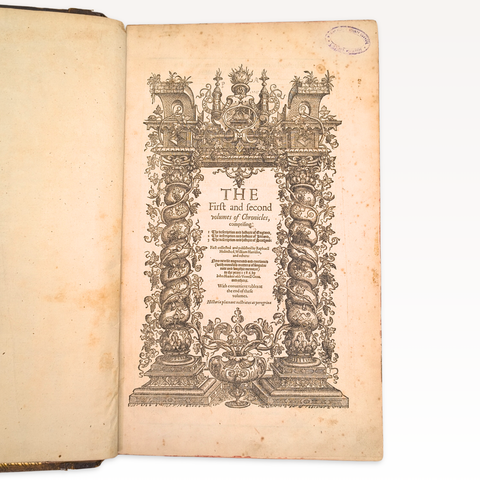 Holinshed's Chronicles, three parts in two volumes (Revised "Shakespeare" Edition)