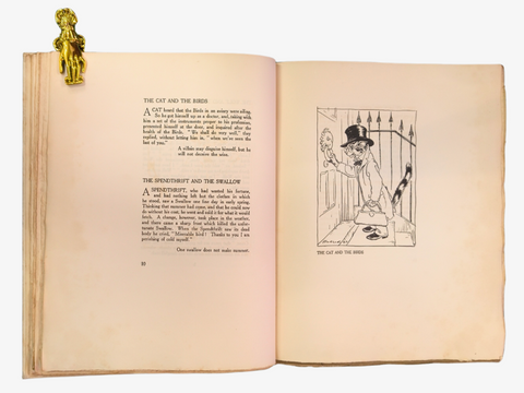 Aesop's Fables (Deluxe Illustrated Edition, Limited & Signed by Arthur Rackham)