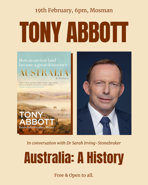 In Conversation - Tony Abbott