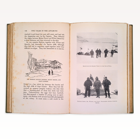 Two Years in the Antarctic (First Edition)