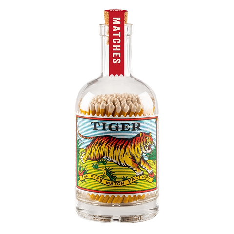 The Tiger Stamp Safety Match Bottle