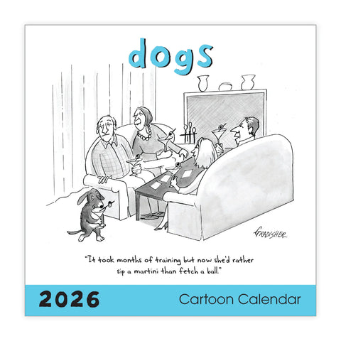 New Yorker Dogs Calendar 2026