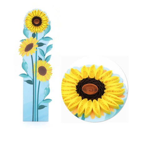 Sunflowers Filigrana Bookmark