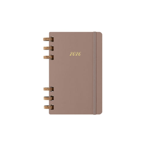 Large Almond Spiral Planner | Diary | 2026