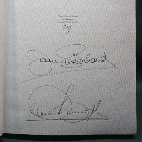 Joan Sutherland: Designs for a Prima Donna (Signed Deluxe edition)