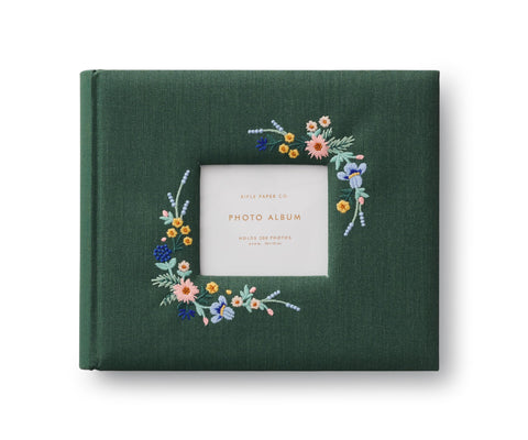 Embroidered Heirloom Photo Album - Menagerie