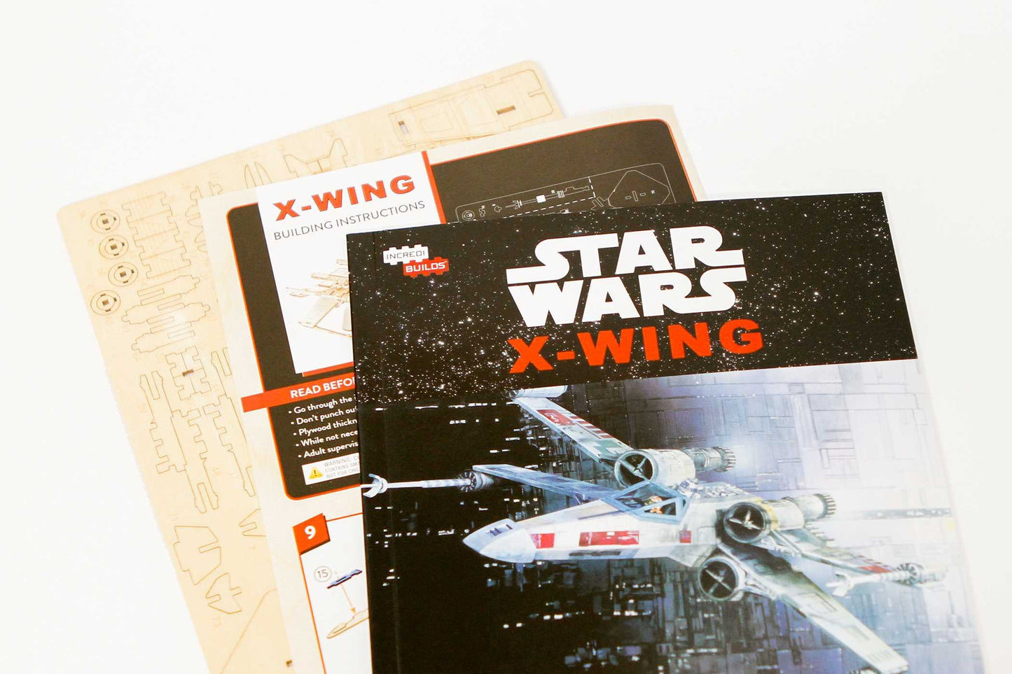 Star Wars X Wing 3D Wood Model