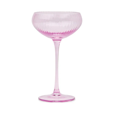 Lou Coupe Glass Lilac | Set of 2