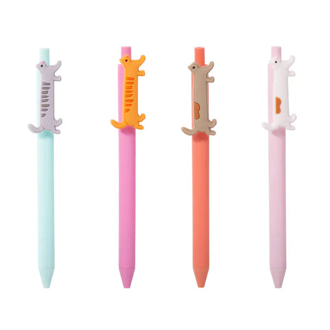 Cat Icon Pens Set of 4