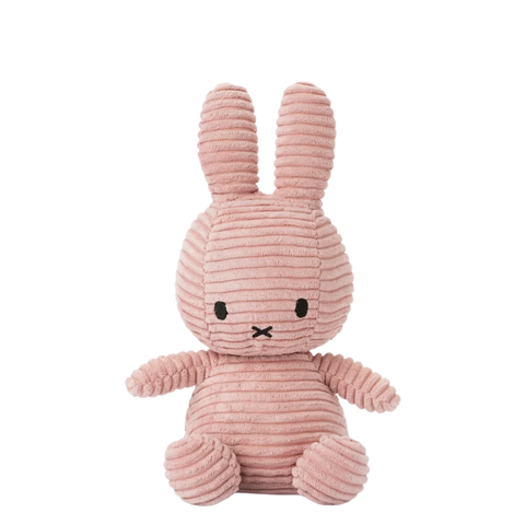 Pink Miffy Plush | Eco Corduroy | 23 cm