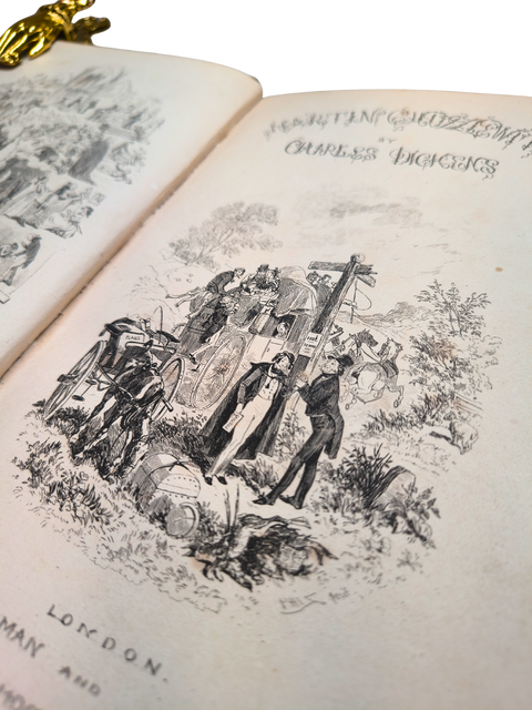 The Life and Adventures of Martin Chuzzlewit (First Edition)