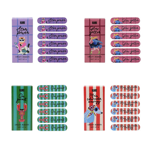 Emery Boards CDU (20pcs) - Assorted